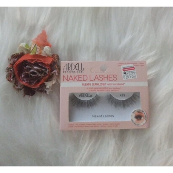 Ardell Naked Lashes 1pair#423 Blends Seamlessly w Invisiband NIB - Picture 1 of 3